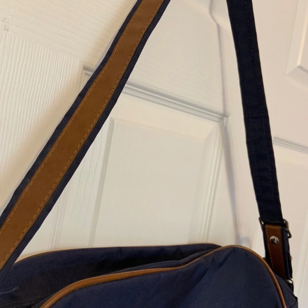 Vintage 1970s Japan Air Lines JAL Canvas Carry-On Bag